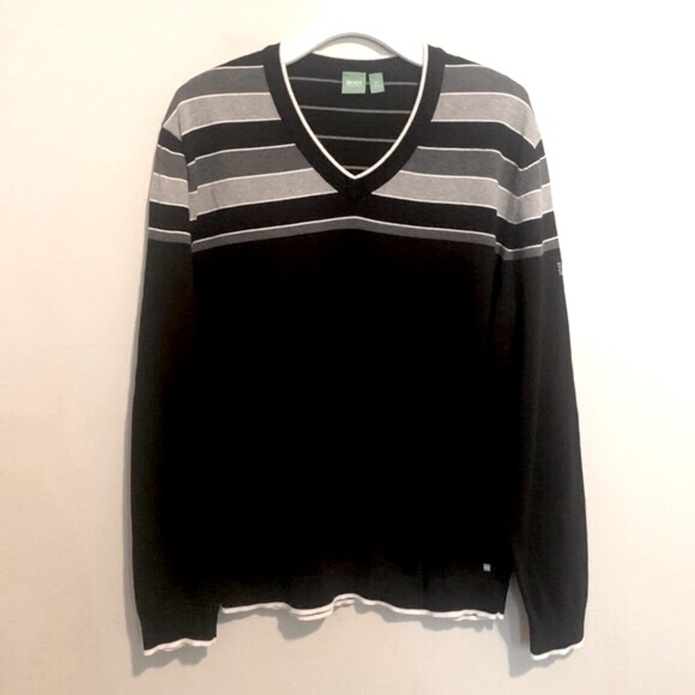 BOSS GREEN LABEL V-necked sweater